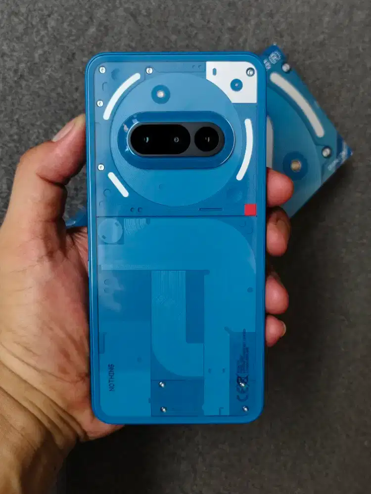 Nothing Phone 3a Blue 12gb / 256gb Fullset - Resmi BeaCukai