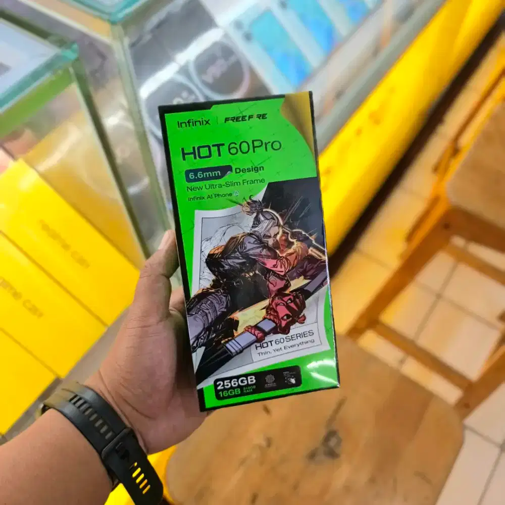 Infinix Hot 60 Pro 8/256 Gb New Baru Murah Garansi Resmi 1 Tahun