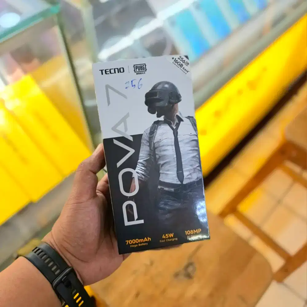 Tecno Pova 7 5G 4G 8/256 8/128 Gb New Baru Murah Garansi Resmi 1 Tahun