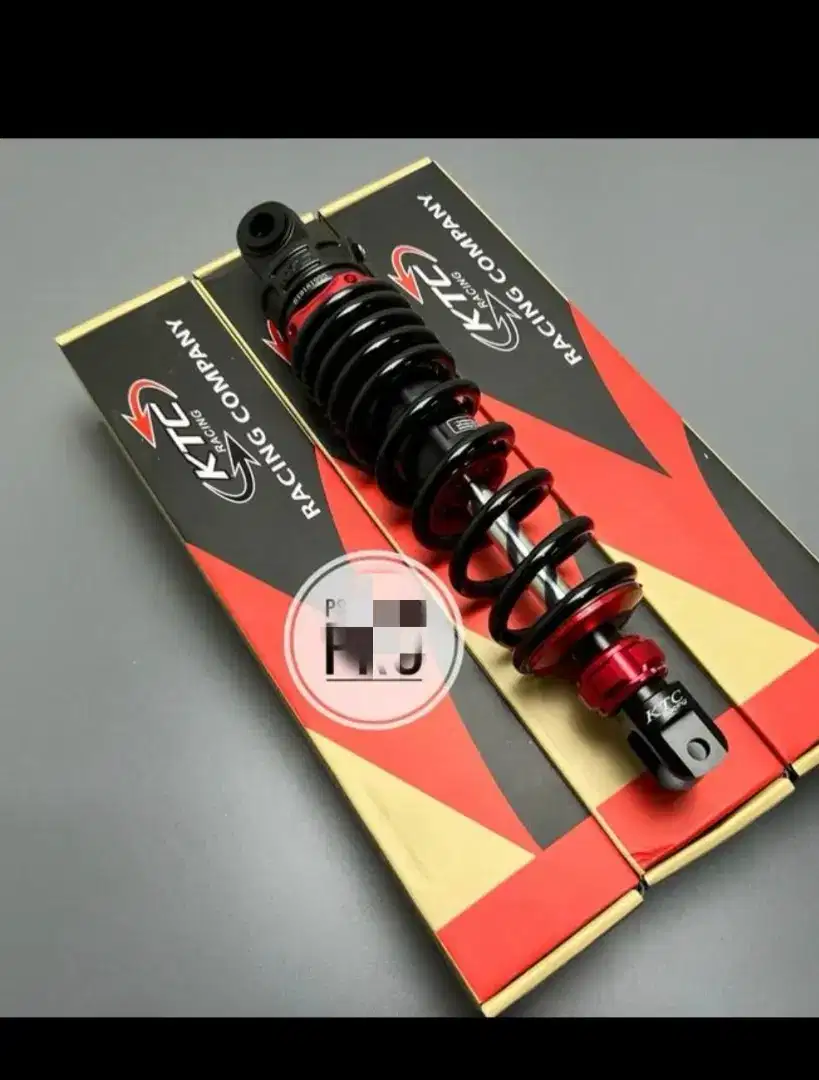 SHOCK KTC RACING RAZOR PRO Rebound 300mm warna Black Red