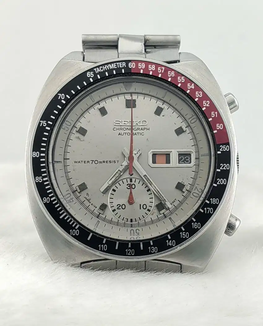 SEIKO POGUE COKE AUTOMATIC SILVER DIAL STAINLESS STEEL
