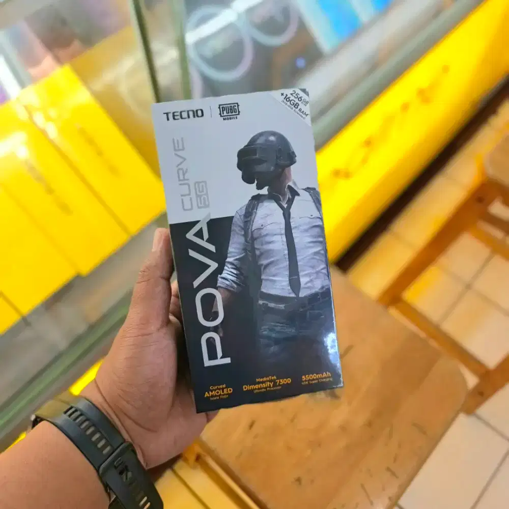 Tecno Pova Curved 5G 8/256 Gb New Baru Murah Garansi Resmi 1 Tahun