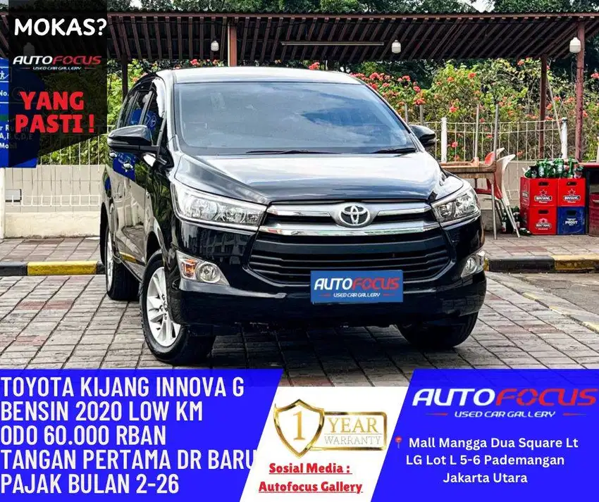 Tgn 1 dr baru | Toyota Kijang Innova Reborn 2.0 G AT bensin nik 2020