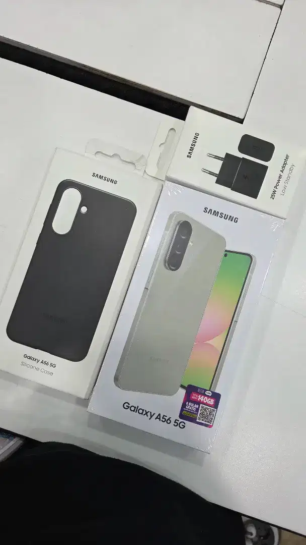 SAMSUNG GALAXY A56 5G RAM 8/256 GB FREE ADAPTOR 25 W