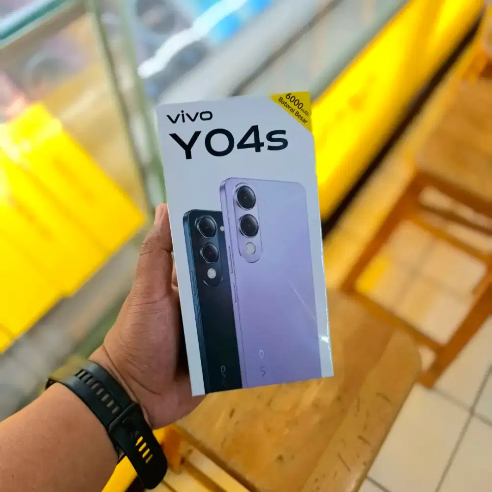 Vivo Y04s 4/128 4/64 Gb New Baru Murah Garansi Resmi 1 Tahun