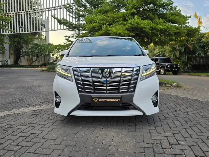 (KM:20rb) TDP: 100JT Toyota Alphard G ATPM 2016 low km