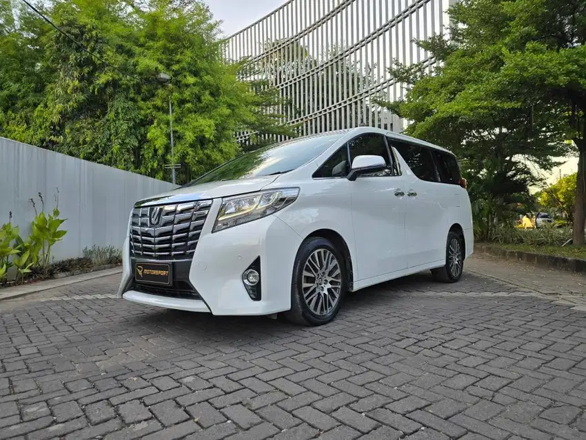 (KM:20rb) TDP: 100JT Toyota Alphard G ATPM 2016 low km