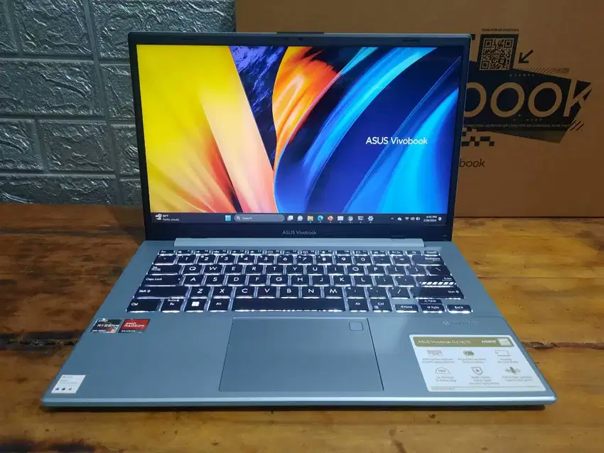 Asus Vivobook Go E1404FA Ryzen 3 7320U 8/256GB FHD Second Garansi