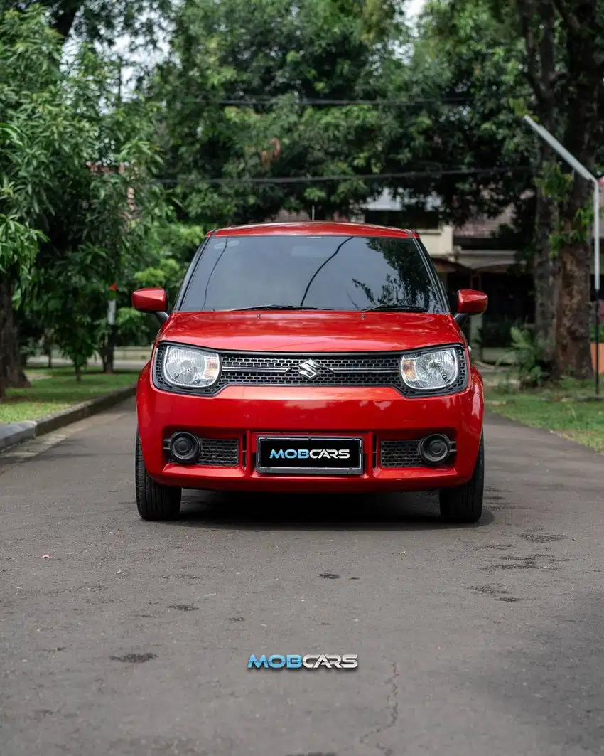 CASH TERMURAH IGNIS GL MT 2017 MERAH METALIK MANUAL MOBCARS