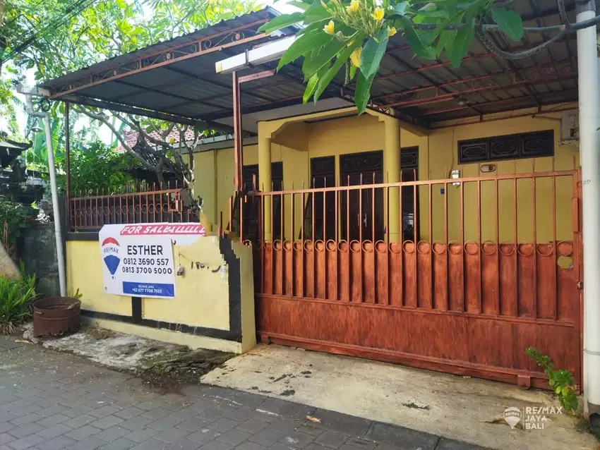 Rumah 1 Lantai Dijual Lokasi Bagus, area Kuta