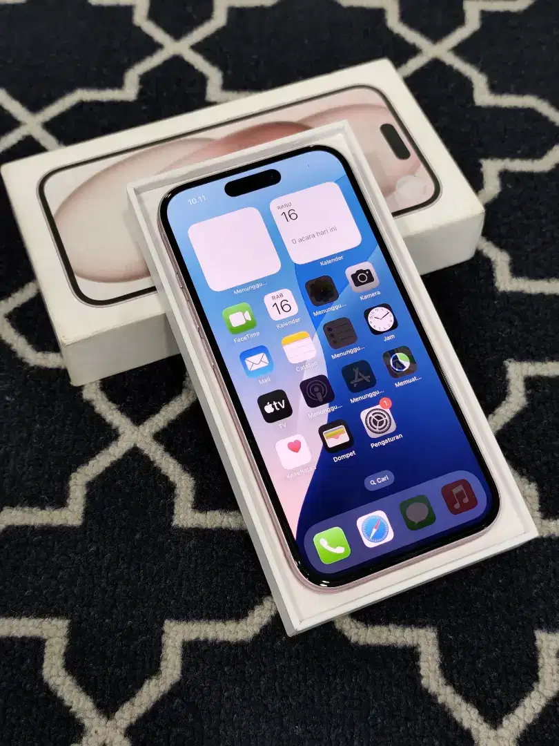 Iphone 15 128 Inter 
Sudah regist beacukai
