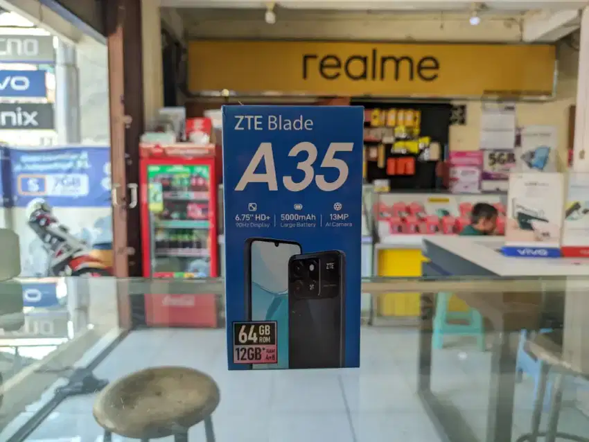[ fast respon wa ] ZTE Blade A35 4/64 Garansi resmi 1thn