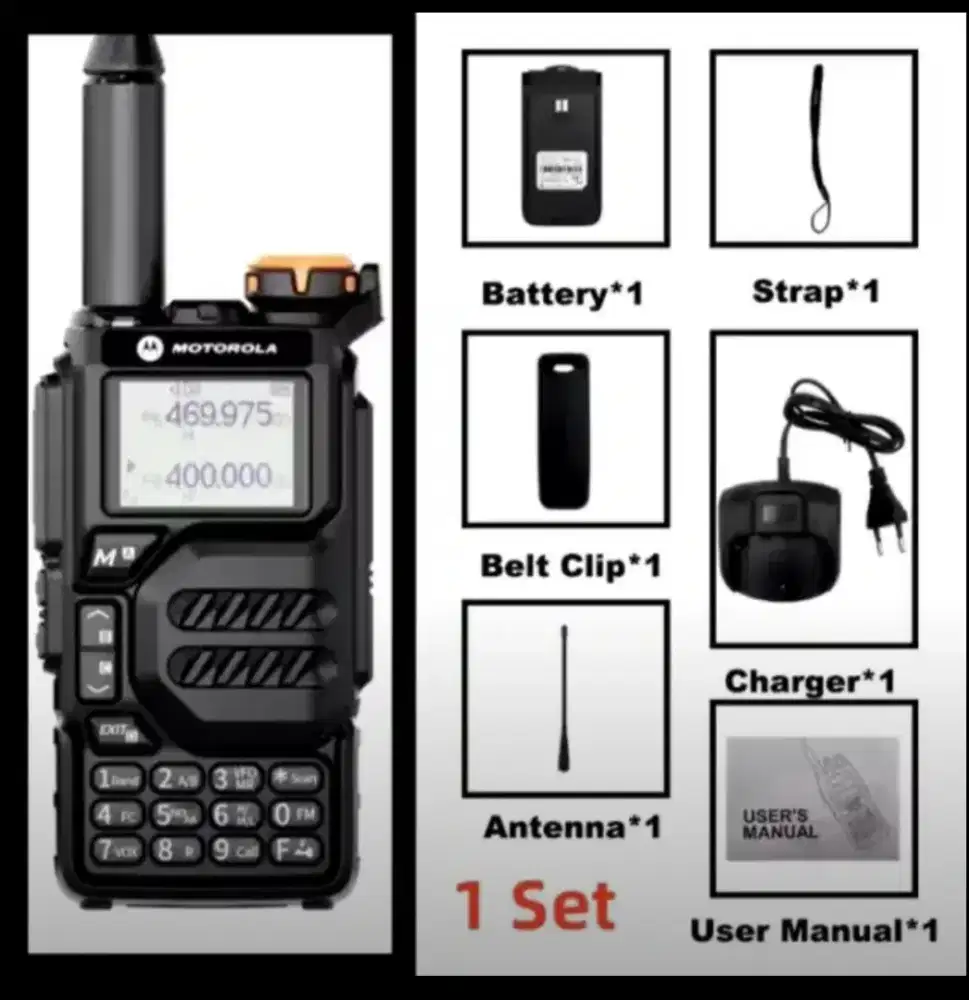 Free Ongkir HT Dual Band