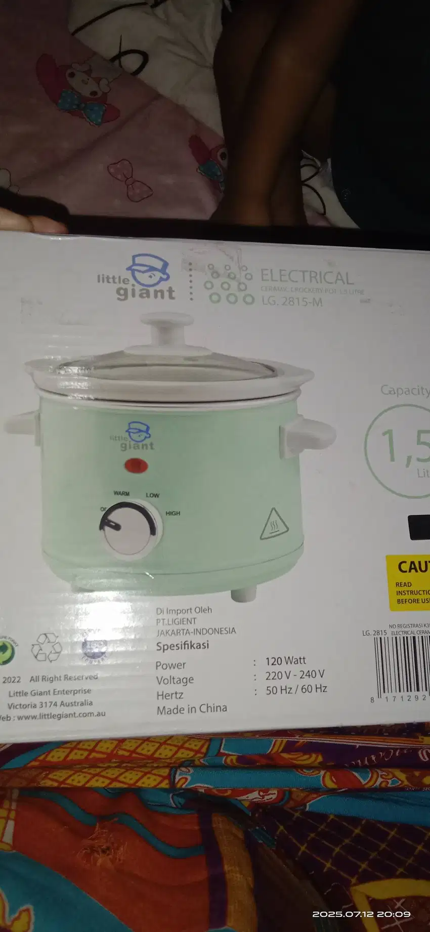 slow cooker baru mpasi