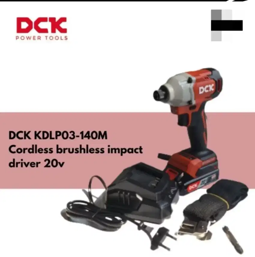 DCK impact driver brushless 24v