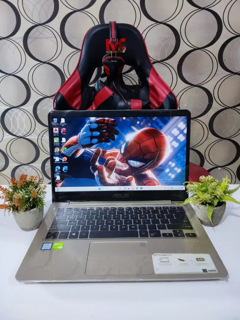 ASUS VIVOBOOK S14-302 SLIM BEZELESS [RAM 8GB+SSD+HDD DUAL VGA]