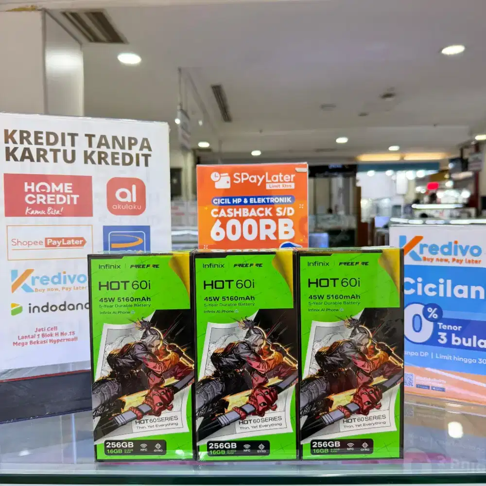 Infinix Hot 60i NFC Ram 8/256 Gb Garanai 1 Tahun