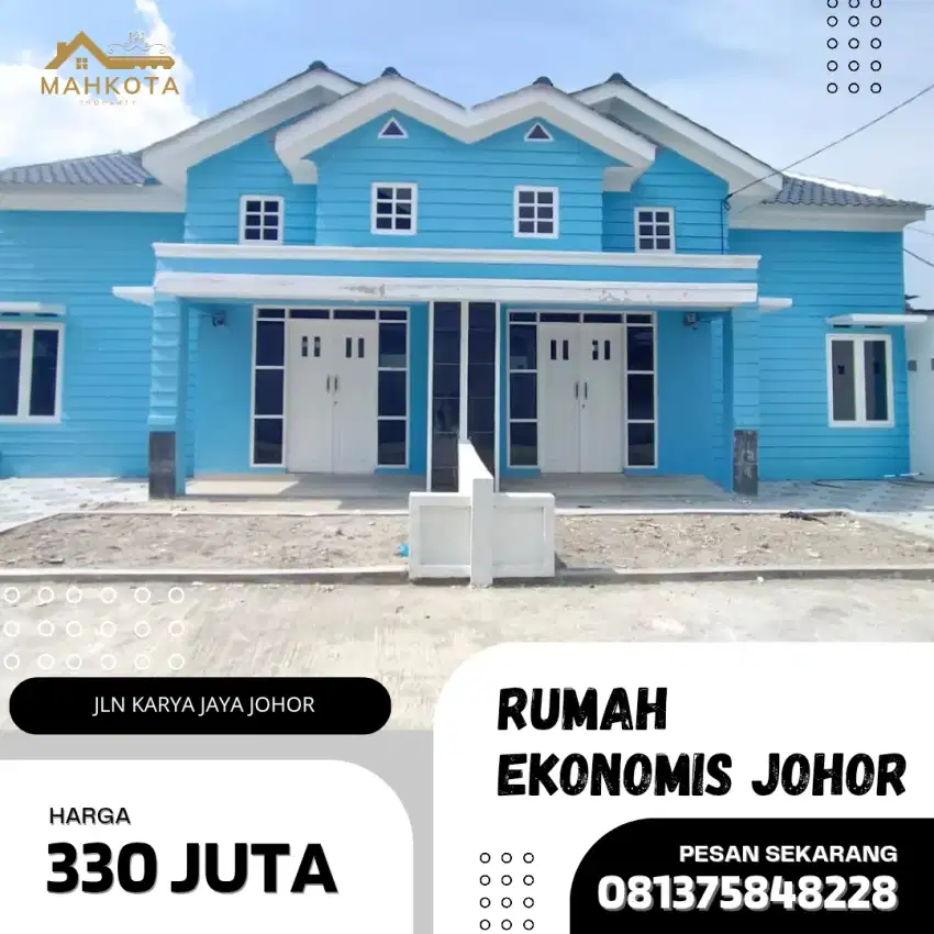 HANYA 330JUTA SUDAH DAPAT RUMAH KOMERSIL JOHOR