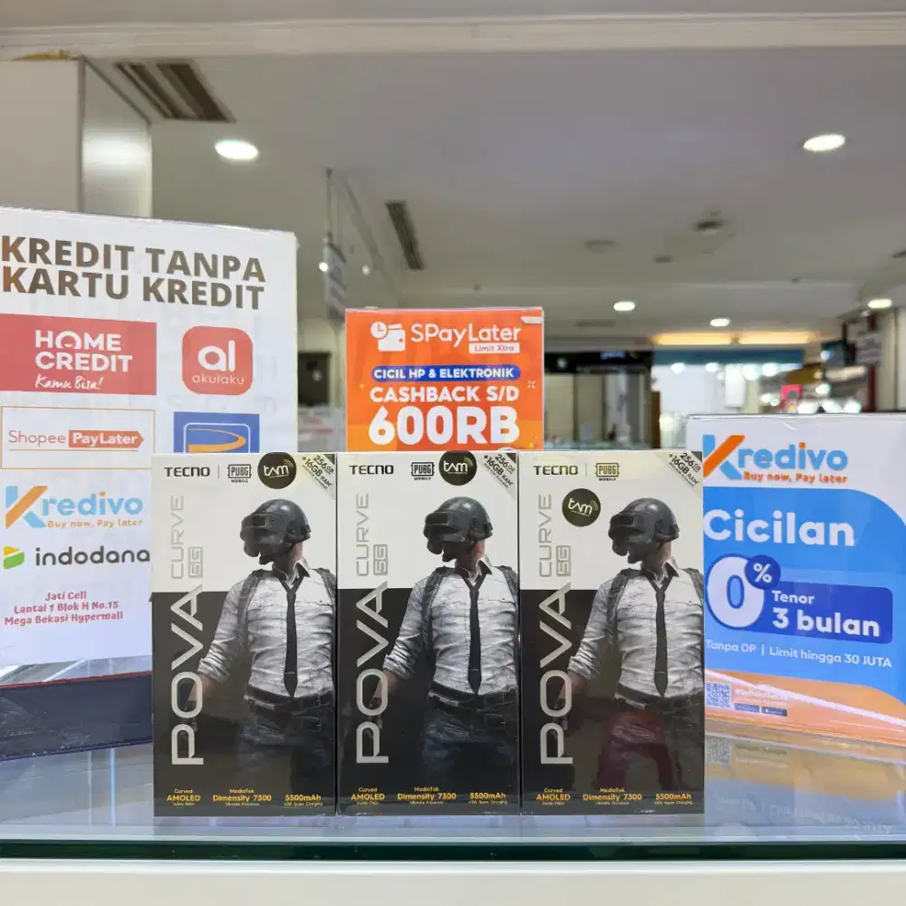 Tecno Pova Curve 5G Ram 8/256 GB Garansi Resmi 1 Tahun