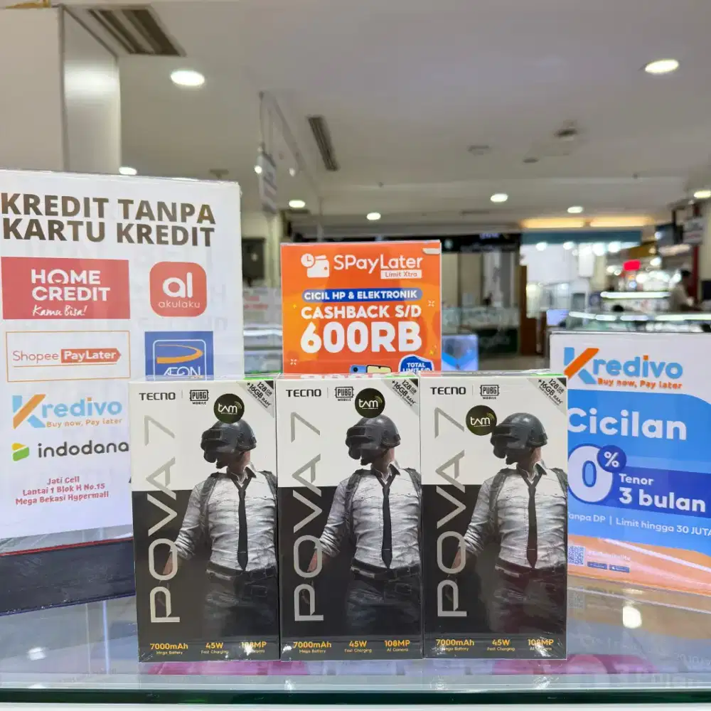 Tecno Pova 7 Ram 8/256 Gb Garansi Resmi 1 Tahun