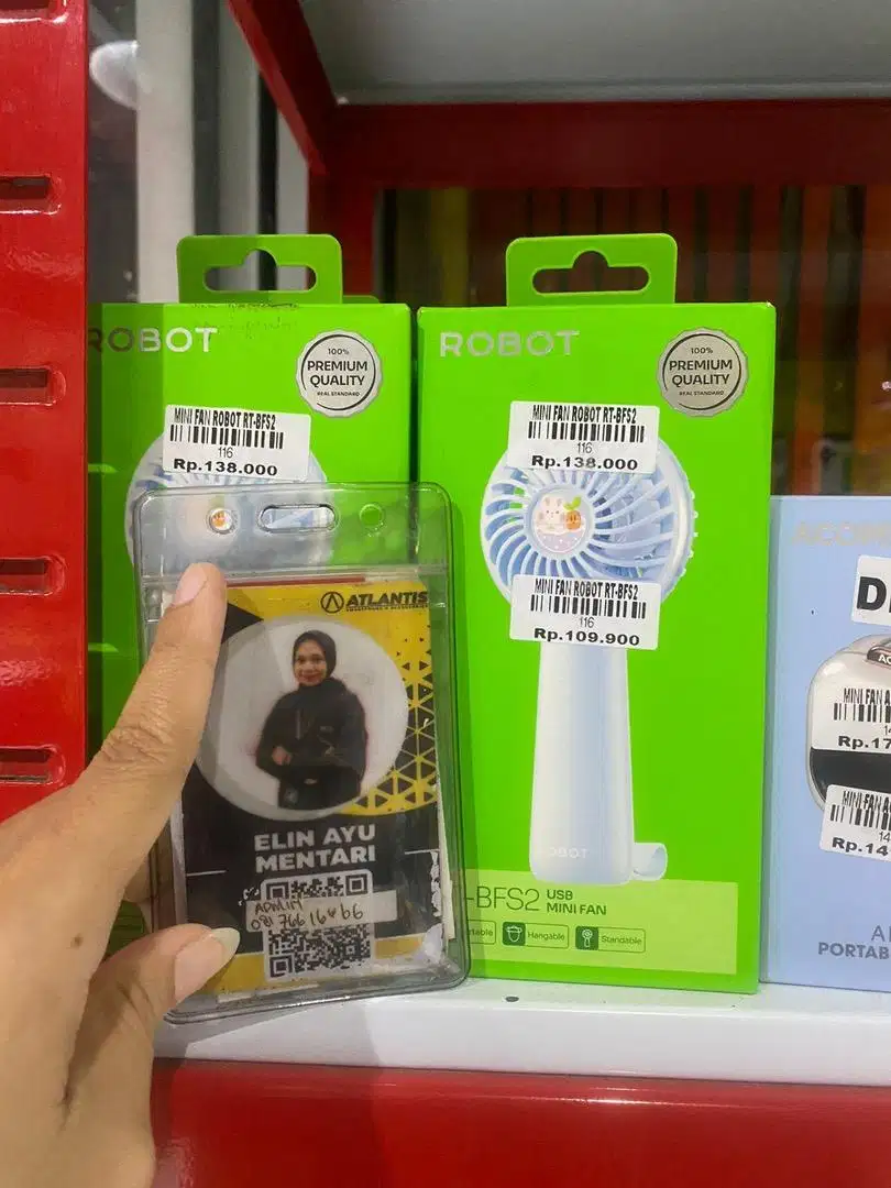 MINI FAN ROBOT RT-BF2S