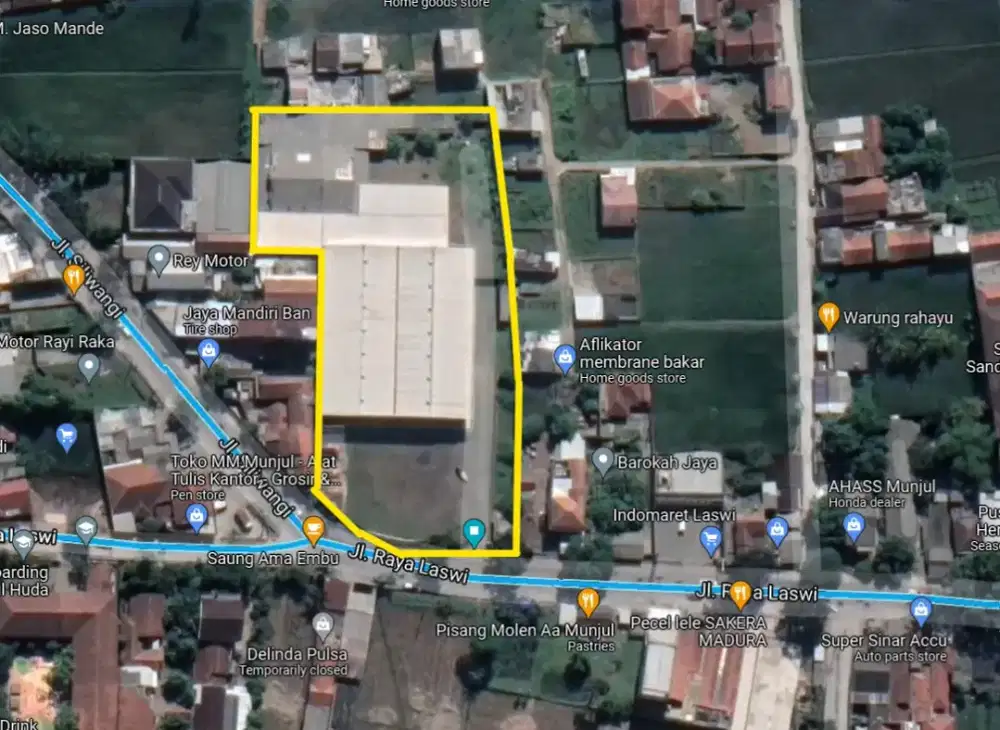 DISEWAKAN/DIJUAL SEGERA BANGUNAN KOMERSIL STARTEGIS DI KAB. BANDUNG