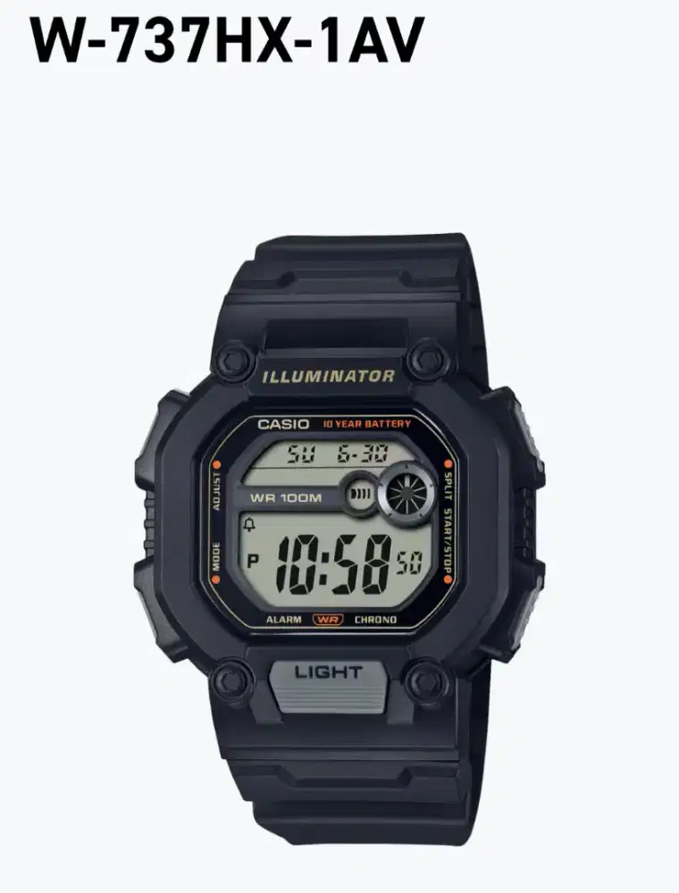Casio general W-737HX