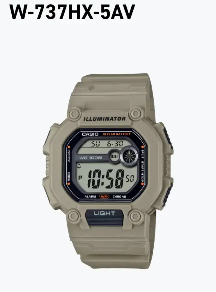 Casio general W-737HX