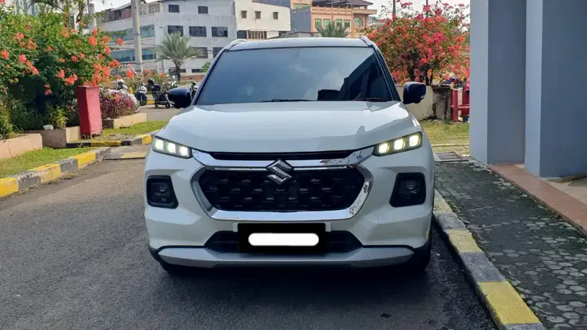 Km12rb suzuki grand vitara gx hybrid 2024 putih pajak panjang