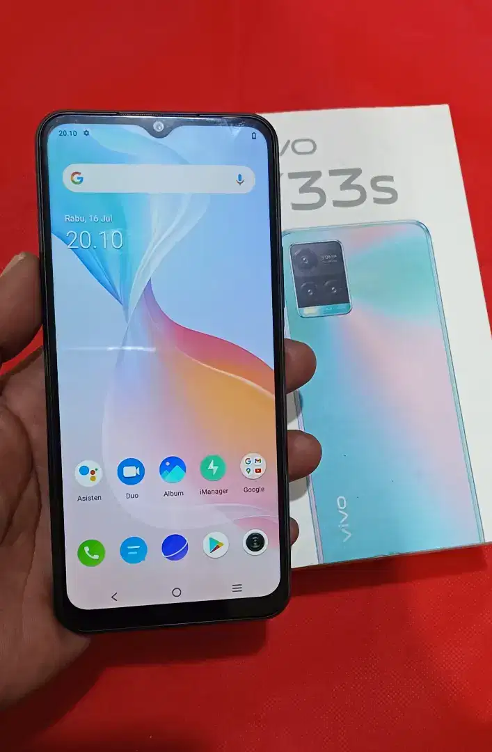 Vivo Y33s
 8/256GB
