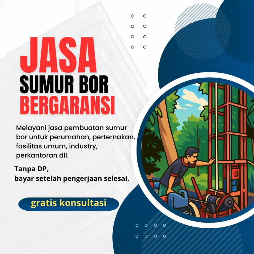 Jasa tukang sumur Bor Solo Sragen Karanganyar Boyolali Klaten Wonogiri