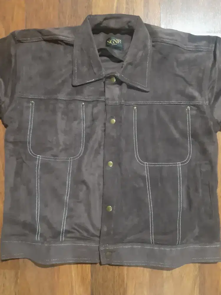 Jacket Trucker Suede import Brand Signore