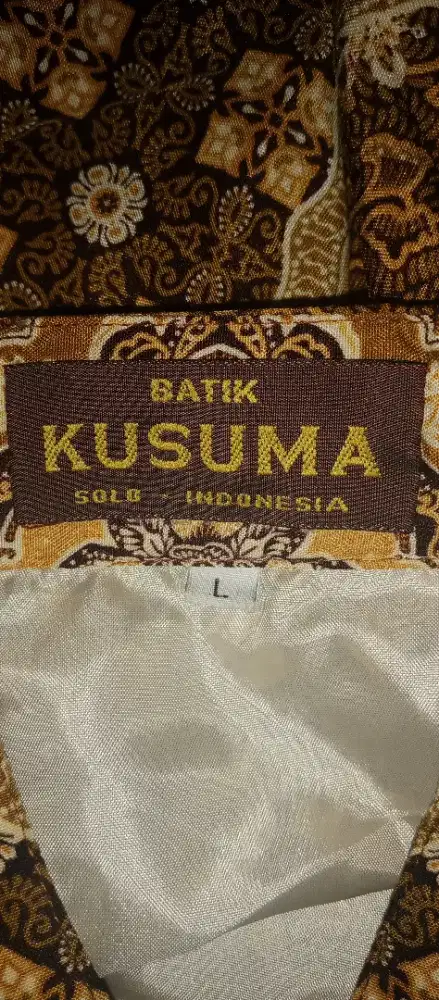 Yellow Batik Preloved