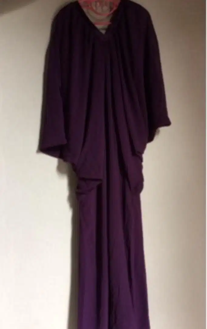 Preloved kaftan ungu