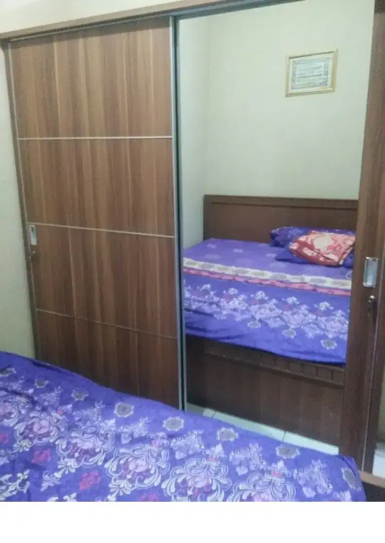 Lemari baju pintu sliding door kekinian
