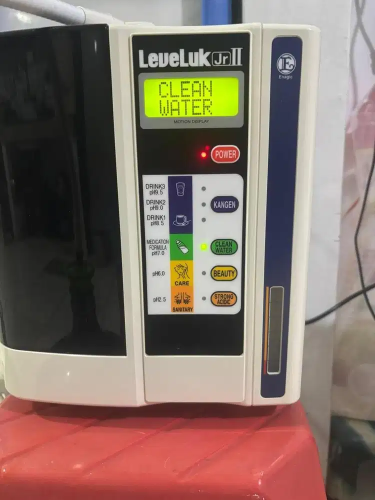 Kangen Water Enagic Leveluk Jr II (second mulus, jarang pakai)