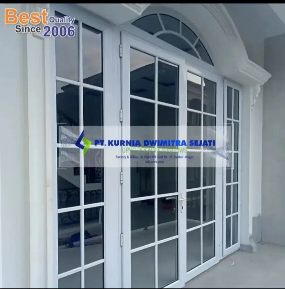Jendela dan pintu UPVC