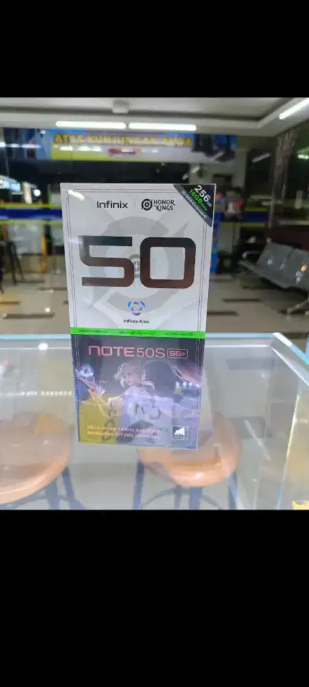 Infinix note 50S 5G 8/256 layar lengkung