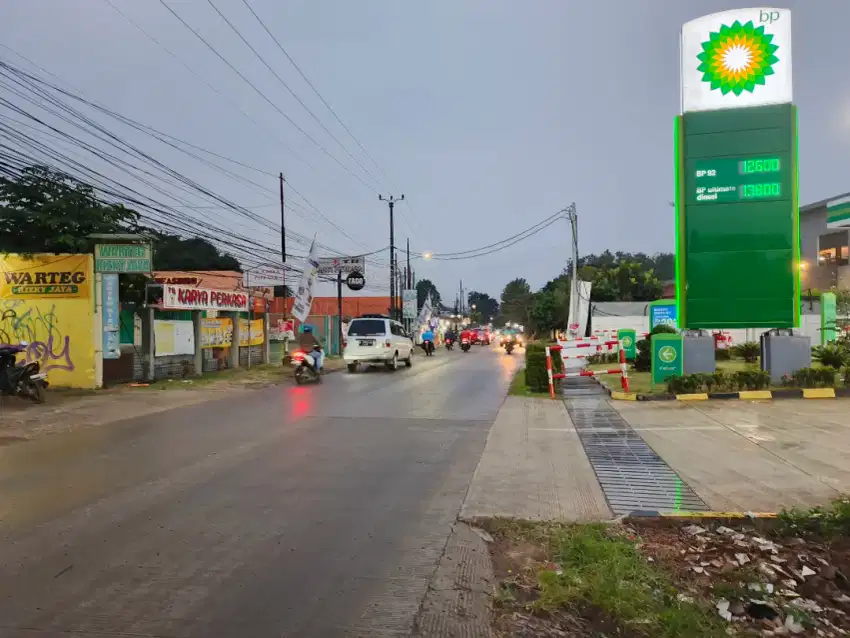 Tanah Kavling Strategis di Jl. Raya Ciangsana – Cibubur
