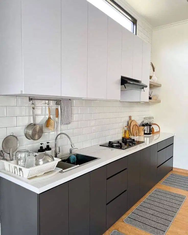 Custom Interior Kitchen Set, Backdrop TV, Lemari, Wardrobe, Kitchenset