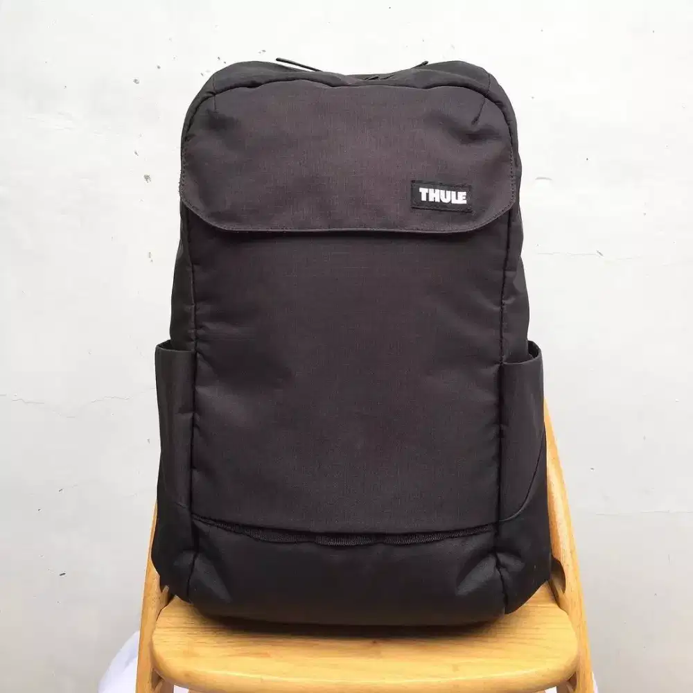 Thule Lithos backpack laptop black original pria tas ransel 23 liter