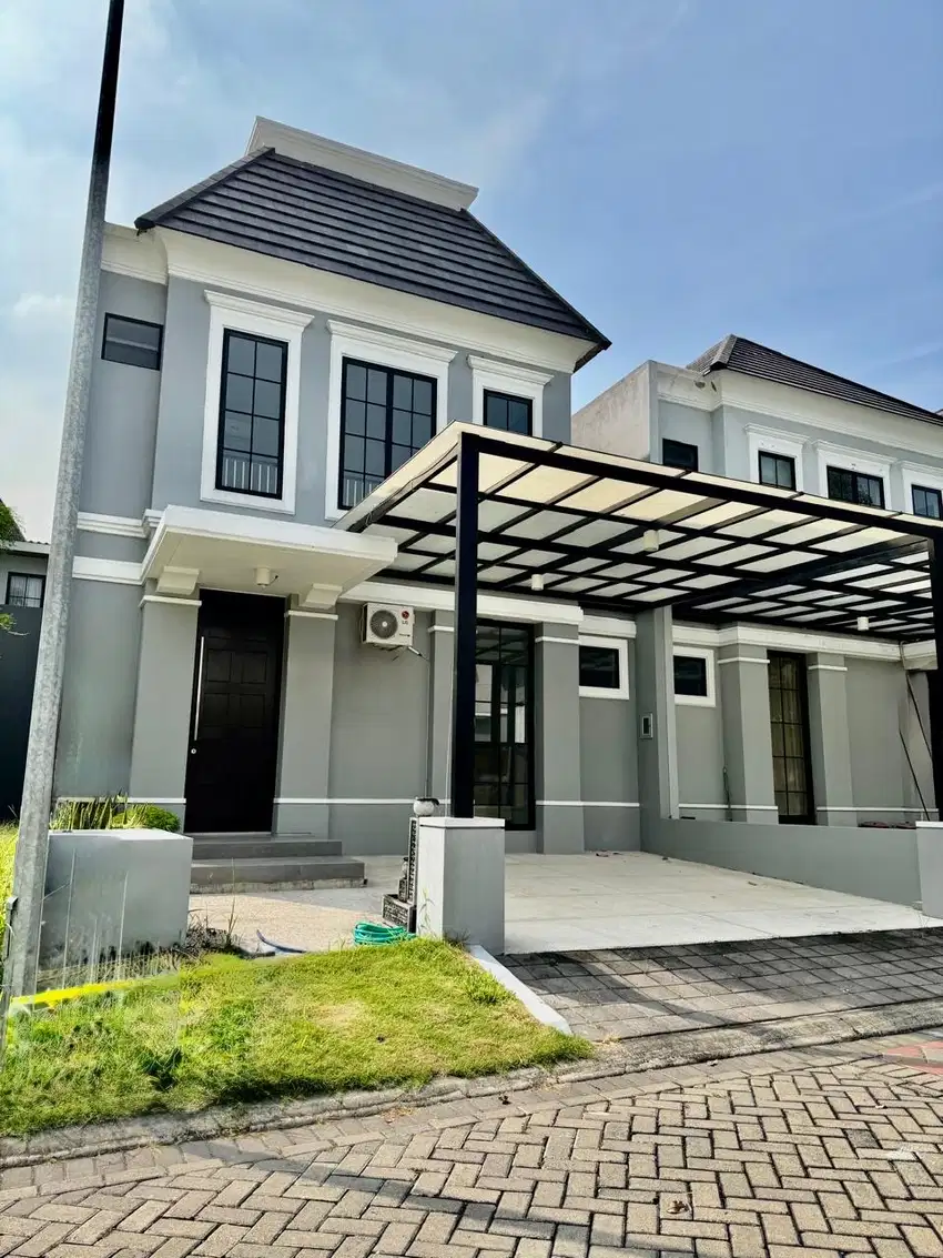 DIJUAL RUMAH THE OAKWOOD CITRALAND 3KT SEMI FURNISH DEKAT PASAR MODERN