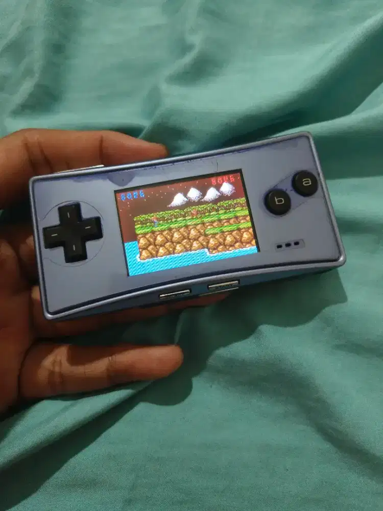 Game boy micro Nintendo silver bonus kaset