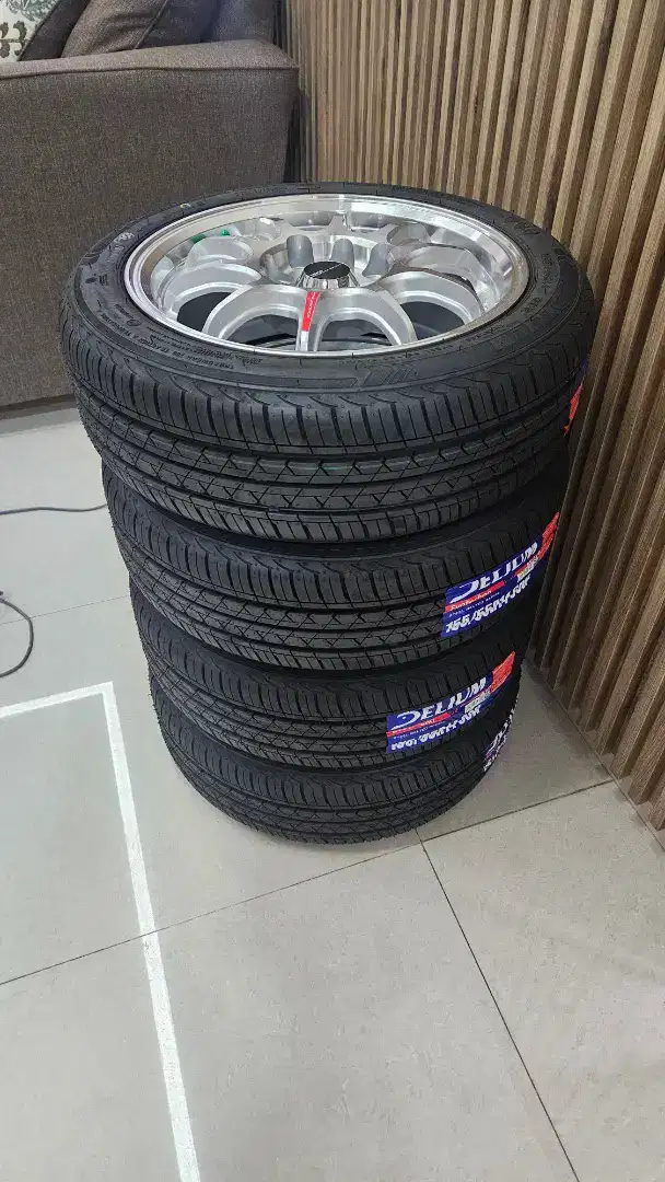 Wuling AirEV, Brio, Sirion, Agya, Calya, Alya 4 Pcs Ban Velg BARU 100%