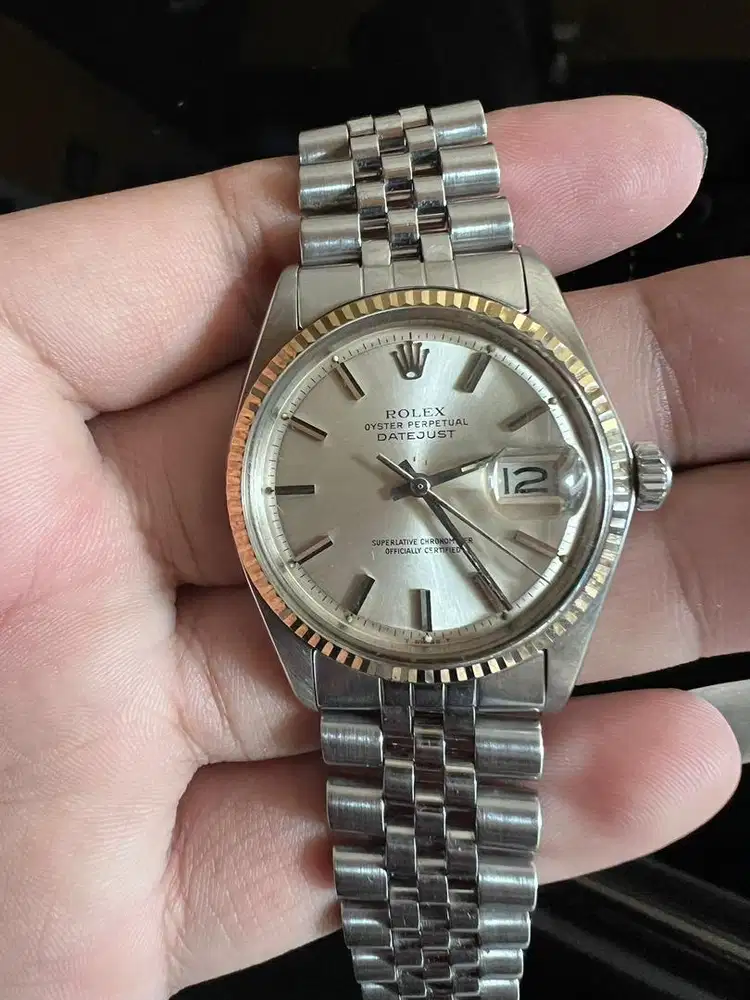 Rolex 1601 full original serial rante tembus ke lug