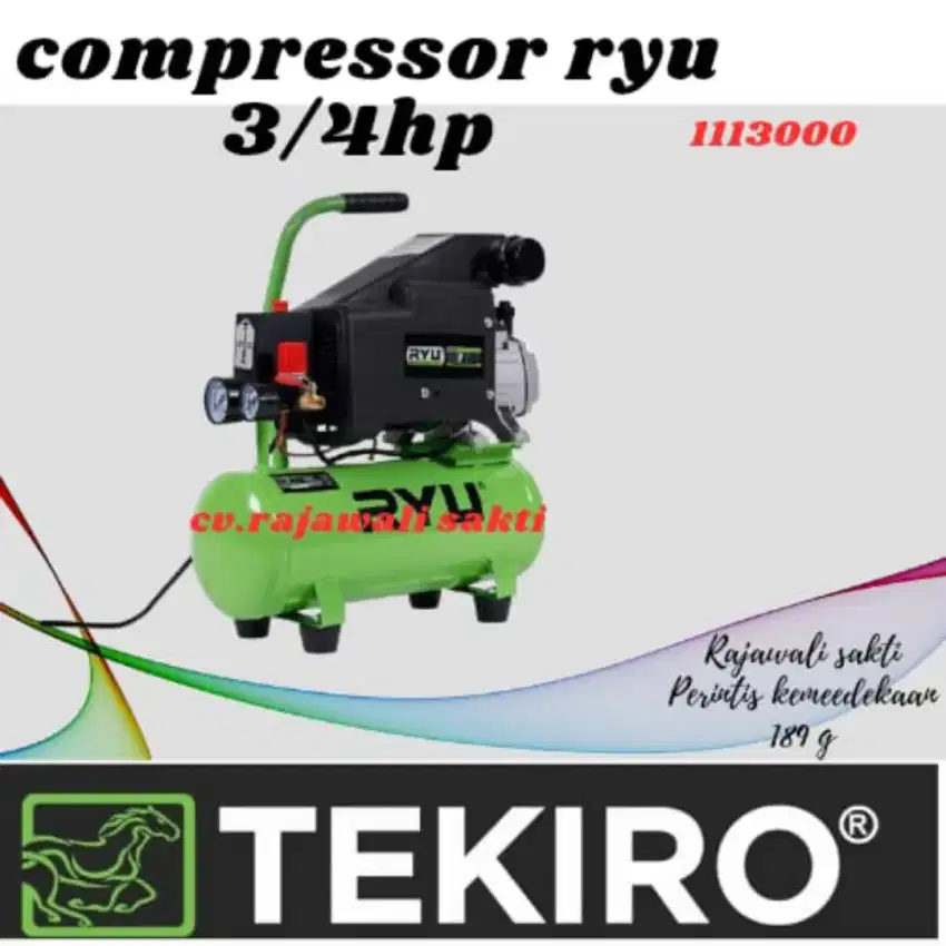 Kompresor 3/4 hp RCP75-1 RYU murah