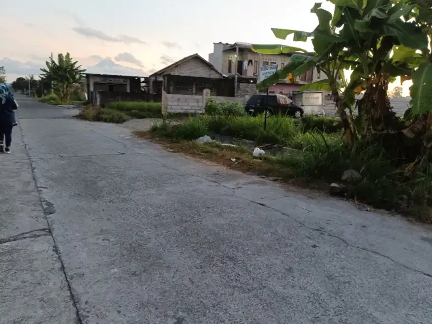 Disewakan tanah bagus strategis akses jalan lebar dekat kampus