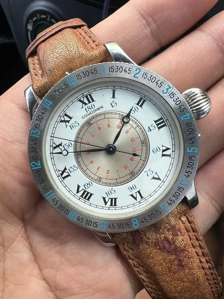 Longines lindbergh limited manual big size