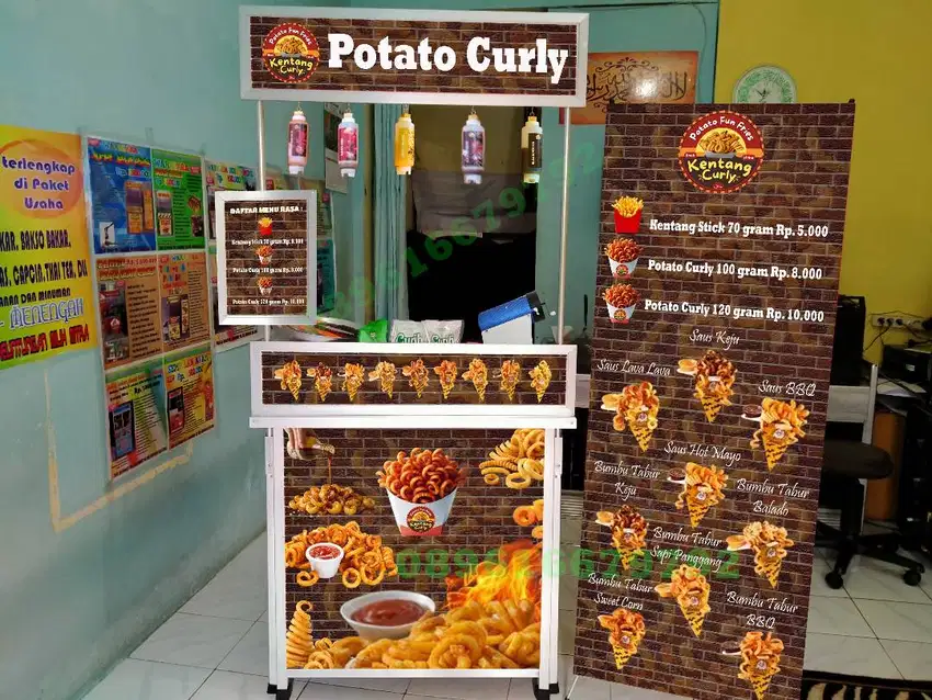 Paketan Usaha Potato Curly