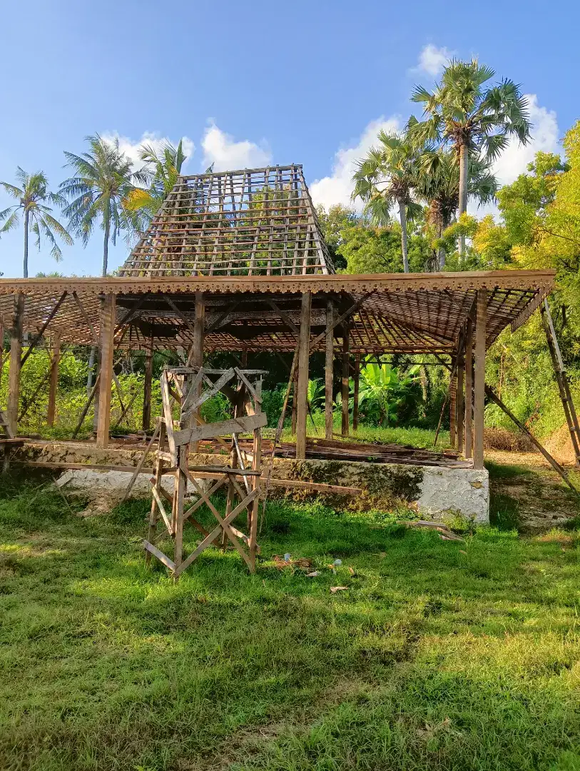 Rumah joglo tua ful ukir kayu jati kuno